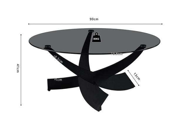 Table basse Weston - dimensions