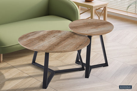 Table basse Paso 1 Décor Chêne Vieilli - vue 2
