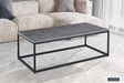 Table basse Dallas Décor Pierre Gris