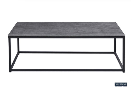 Table basse Dallas Décor Pierre Gris - vue 2