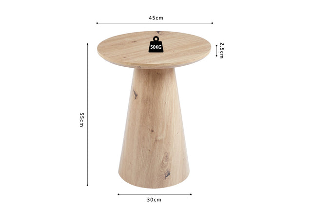 Table basse Lukas - dimensions