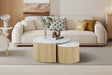 Table basse Rowan Décor Marbre Beige