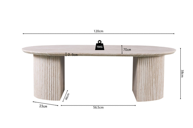 Table basse Lagos - dimensions