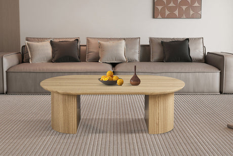 Table basse Lagos 120 cm Décor Chêne Naturel