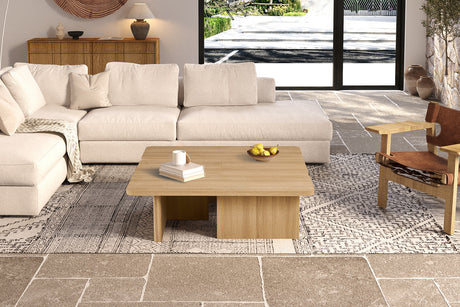 Table basse Arallo Décor Chêne Naturel - vue 2