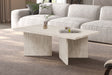 Table basse Litar Décor Travertin Beige