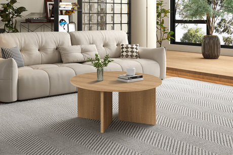 Table basse Drasir Décor Chêne Naturel - vue 2