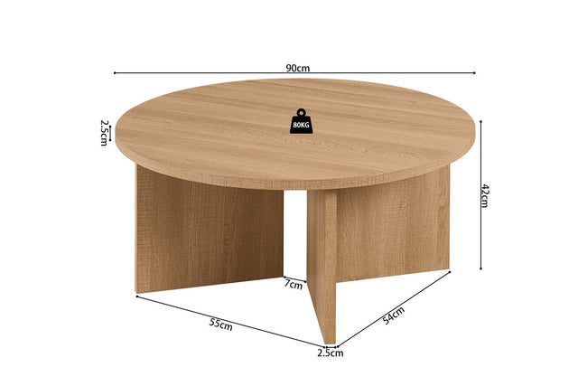 Table basse Drasir - dimensions