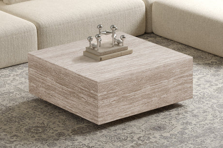Table basse Jane Décor Travertin Beige