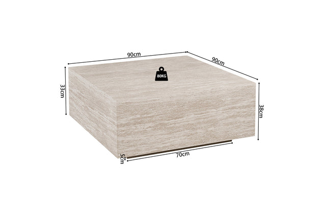 Table basse Jane - dimensions