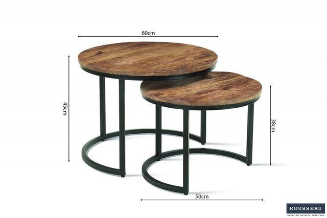Table basse Goja - dimensions