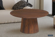 Table basse Miguel Bois de manguier Brun clair