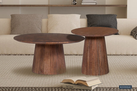 Table basse Miguel Bois de manguier Brun clair - vue 2