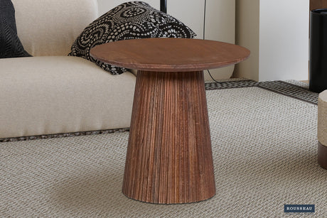 Table basse Miguel Bois de manguier Brun clair