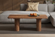 Table basse Jean Bois de manguier Brun clair