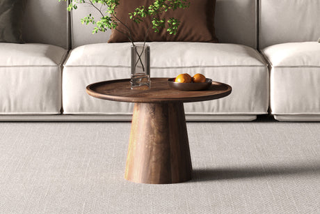 Table basse Jules Bois de manguier Brun clair