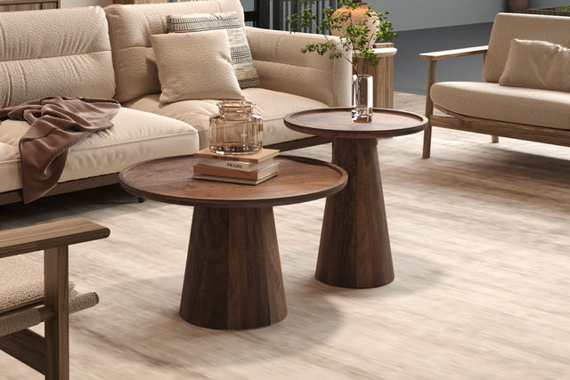 Table basse Jules Bois de manguier Brun clair - vue 2