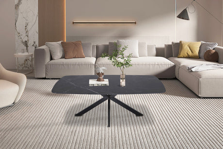 Table basse Apollo Pierre Noir