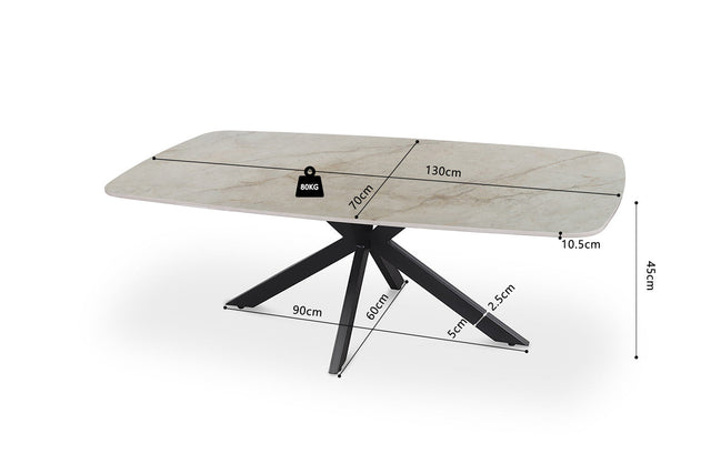 Table basse Apollo - dimensions