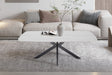 Table basse Apollo Pierre Baroque Gris