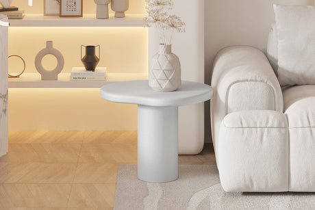 Table basse Tavira 58 cm Ciment Ecru
