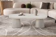 Table basse Faro 130 cm Organique Ciment