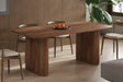 Table Jean 200 cm Ovale Danoise Bois de manguier Brun clair