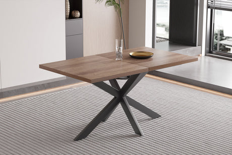 Table extensible Kos 160-200 cm Décor Brun foncé
