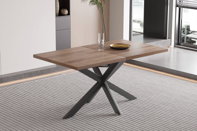 Table extensible Kos 160-200 cm Décor Brun foncé
