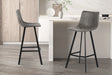 Tabouret de bar Ozan PU Gris