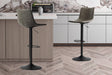 Tabouret de bar Trevi PU Gris