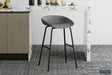 Chaise de comptoir Anna PP Gris