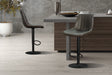 Tabouret de bar Barcelona PU Ote Topper 05 Brun foncé