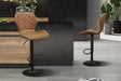 Tabouret de bar Malaga PU Ote Topper 02 Cognac
