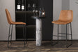 Chaise de Comptoir Mancia PU Ote Topper 02 Cognac