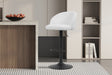 Tabouret de bar Arda Bouclé Blanc