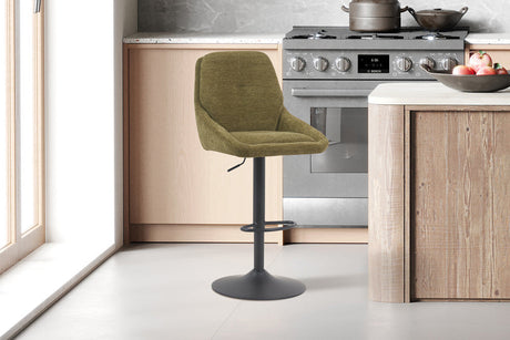 Chaise de bar Sabine Tissu Ote Sea 360 Pivotant Vert