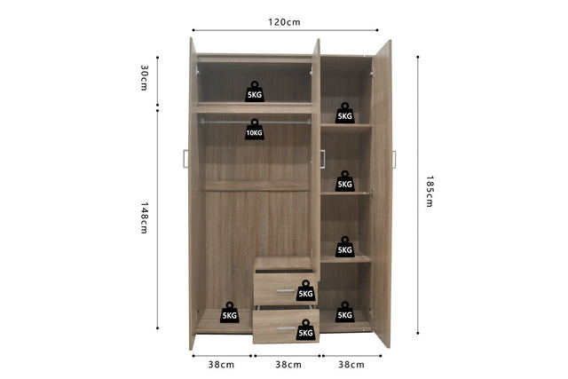 Armoire Marc - dimensions