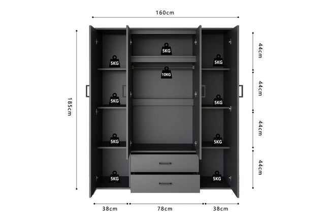 Armoire Marc - dimensions