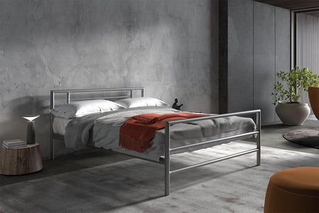 Lit Sandro 140x200 Gris