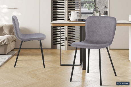Chaise Susan PU Taupe