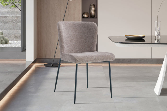 Chaise Lisa Tissu Fabb Raven 30 Sand - vue 2