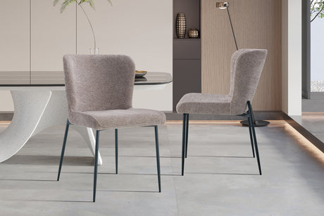 Chaise Lisa Tissu Fabb Raven 30 Sand