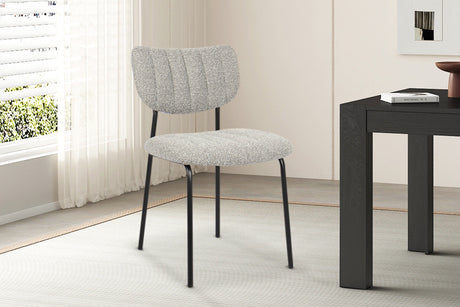Chaise Antura Tissu Ote Lisa 453 Gris clair - vue 2