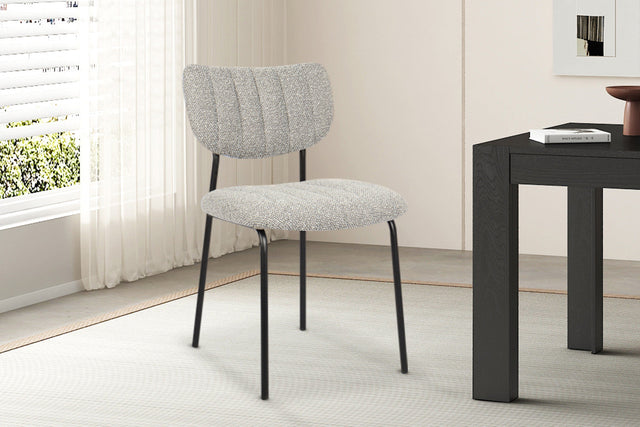 Chaise Antura Tissu Ote Lisa 453 Gris clair - vue 2