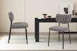 Chaise Antura Tissu Ote Lisa 456 Gris foncé