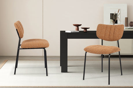 Chaise Antura Tissu Ote Lisa 251 Orange