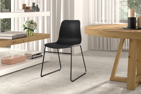 Chaise Marie PP Noir - vue 2