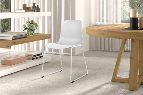 Chaise Marie PP Blanc - vue 2