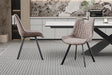 Chaise Pablo PU Micro fibre Gris